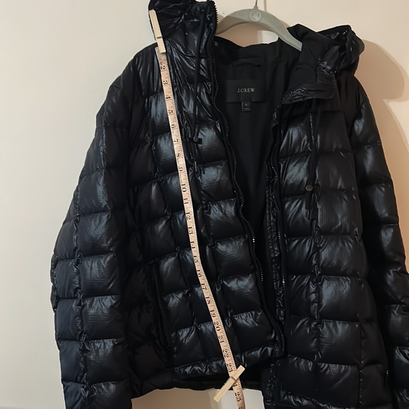 J crew Black down puffer jacket - Picture 8 of 10